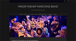 Desktop Screenshot of minormishap.com